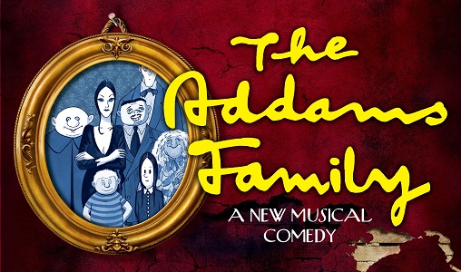 logo for Spring 23 show Addams Family The Musical