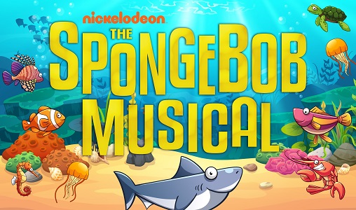 logo for Fall 22 show Spongebob The Musical